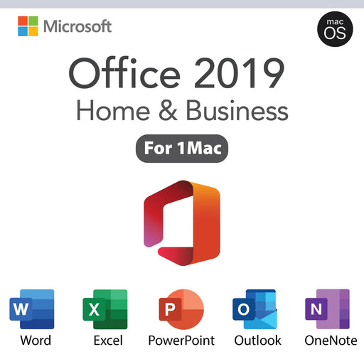  Microsoft Office 2019 Home and Business For Mac