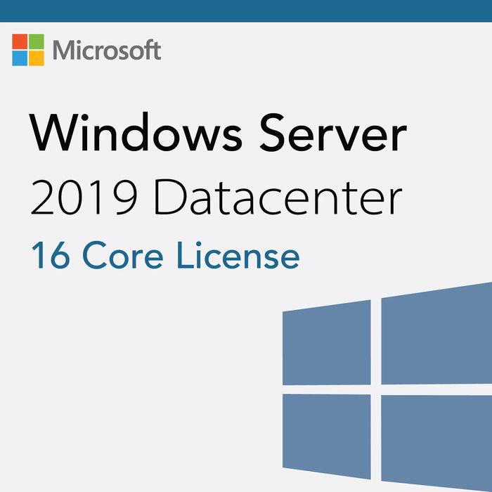 Microsoft Windows Server 2019 Datacenter 16 Core License