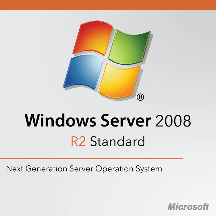 Microsoft Windows Server 2008 R2 Standard - License key