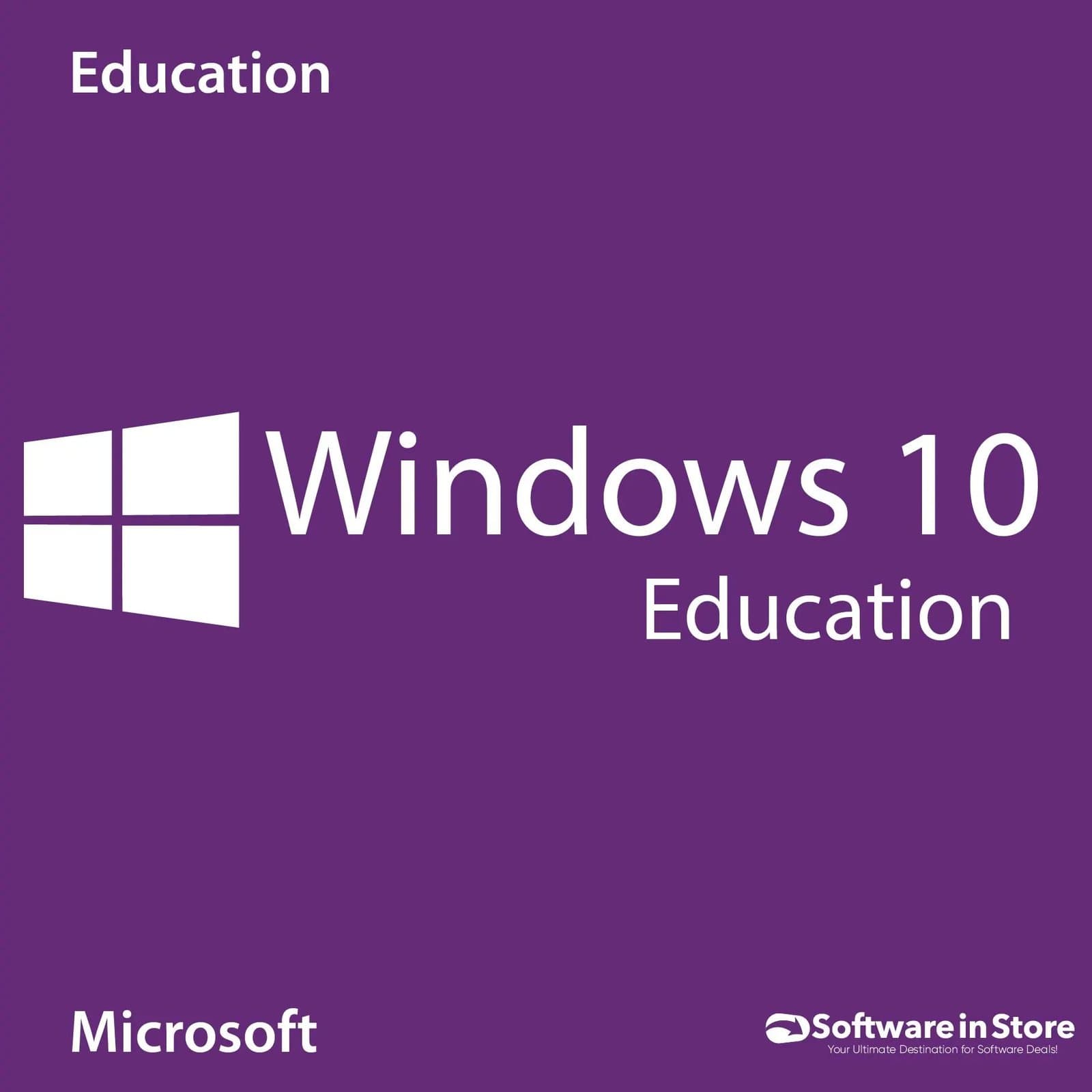 Microsoft Windows 10 Education Product Key - (1PC)