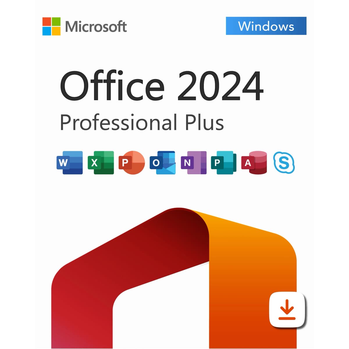 Microsoft Office 2024 Professional Plus - Lifetime License for 1 PC