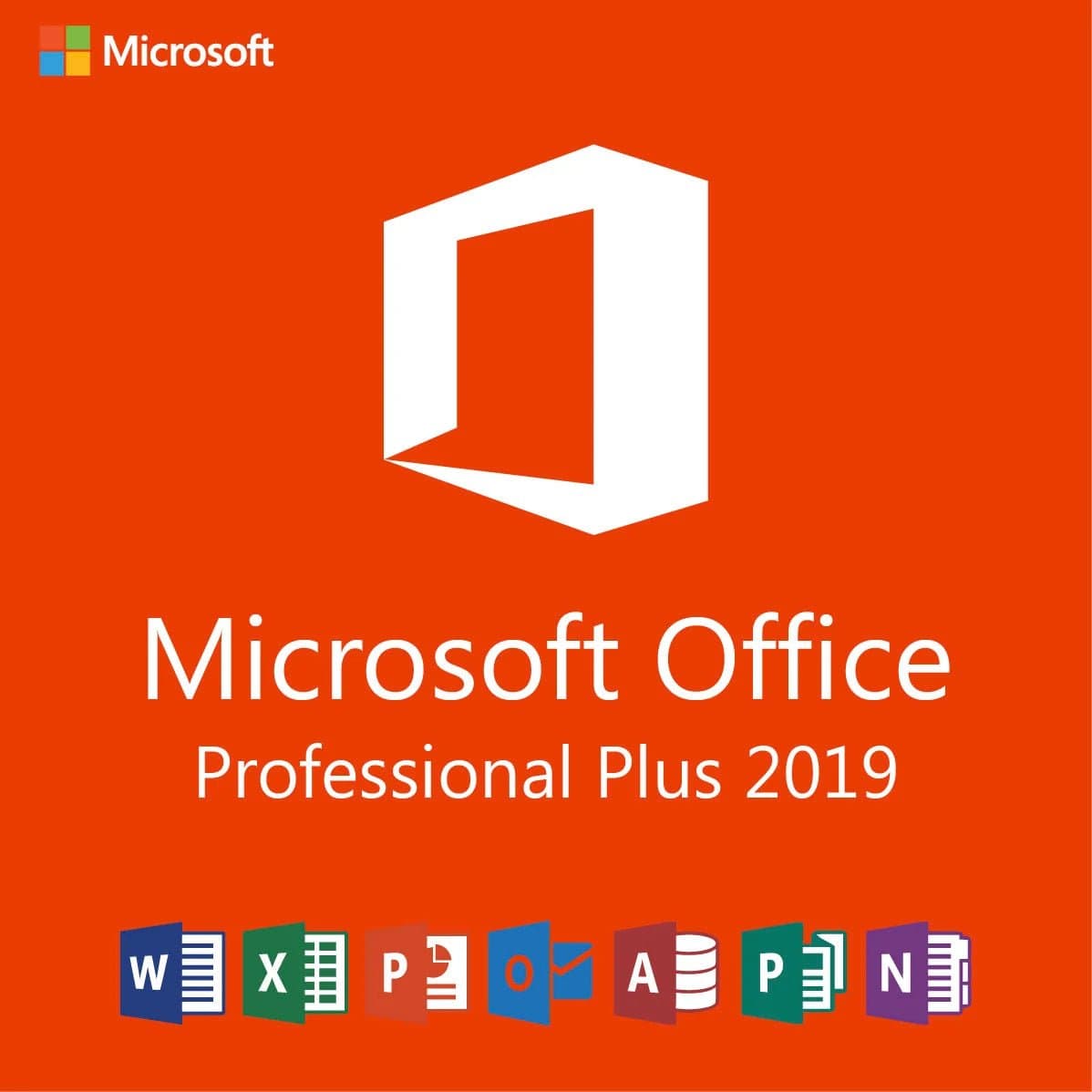 Microsoft Office 2019 Professional Plus - Lifetime License Key (1PC)