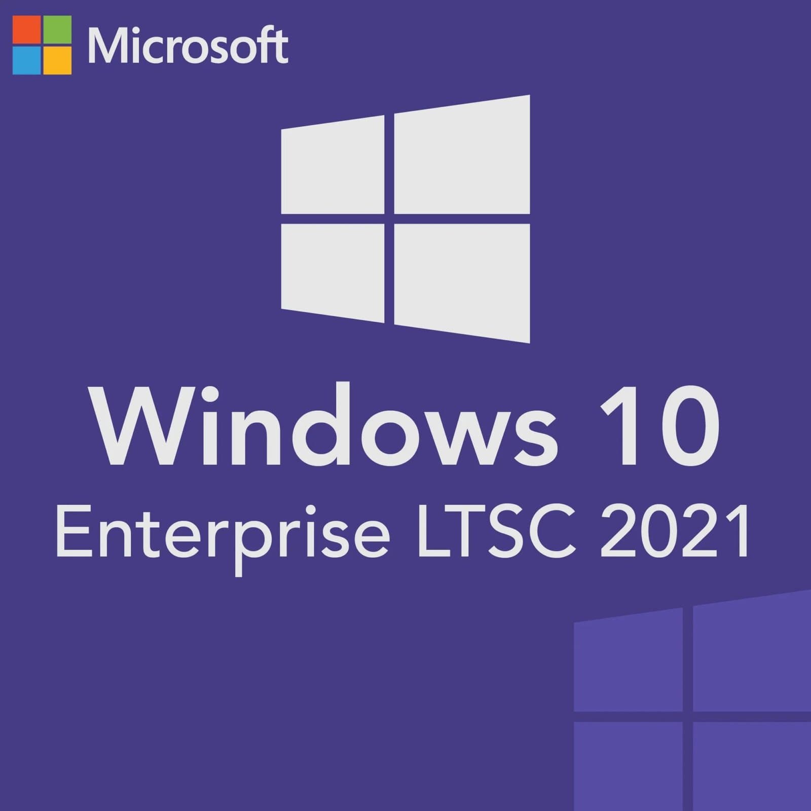Microsoft Windows 10 Enterprise LTSC 2021 – License Key (1PC)