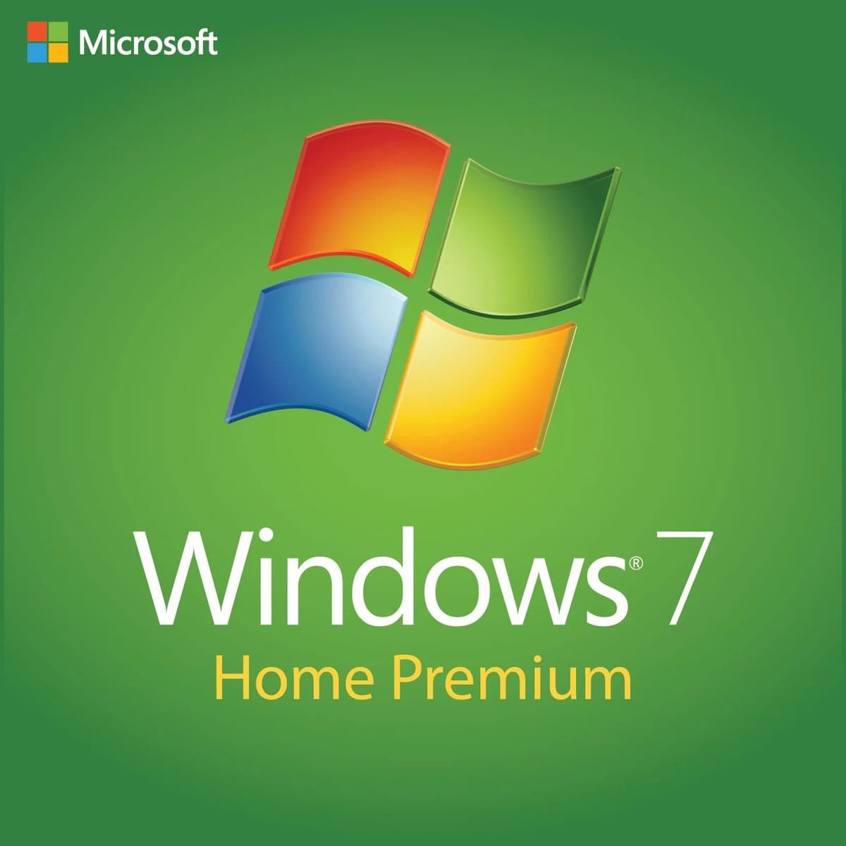 Microsoft Windows 7 Home Premium - Lifetime License Key 1PC