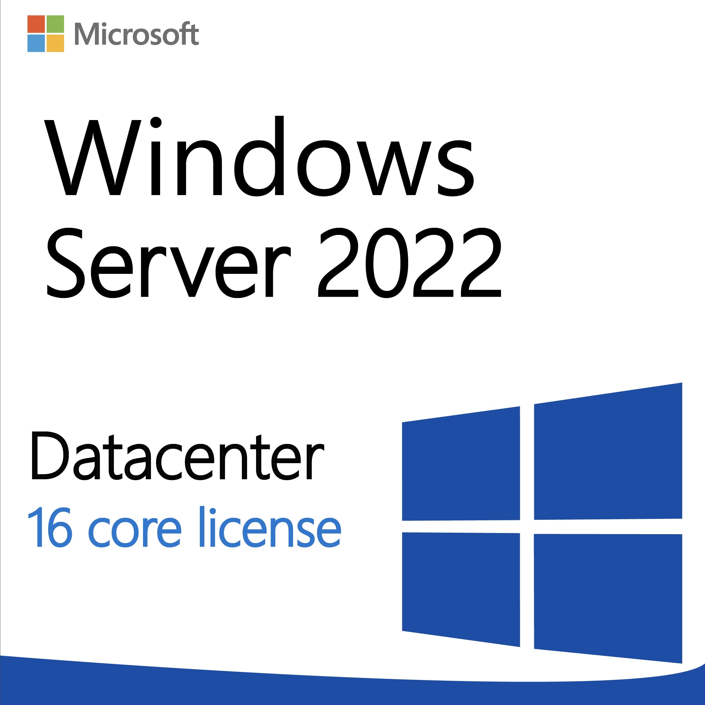 Windows Server 2022 Datacenter 16 Core - Lifetime License