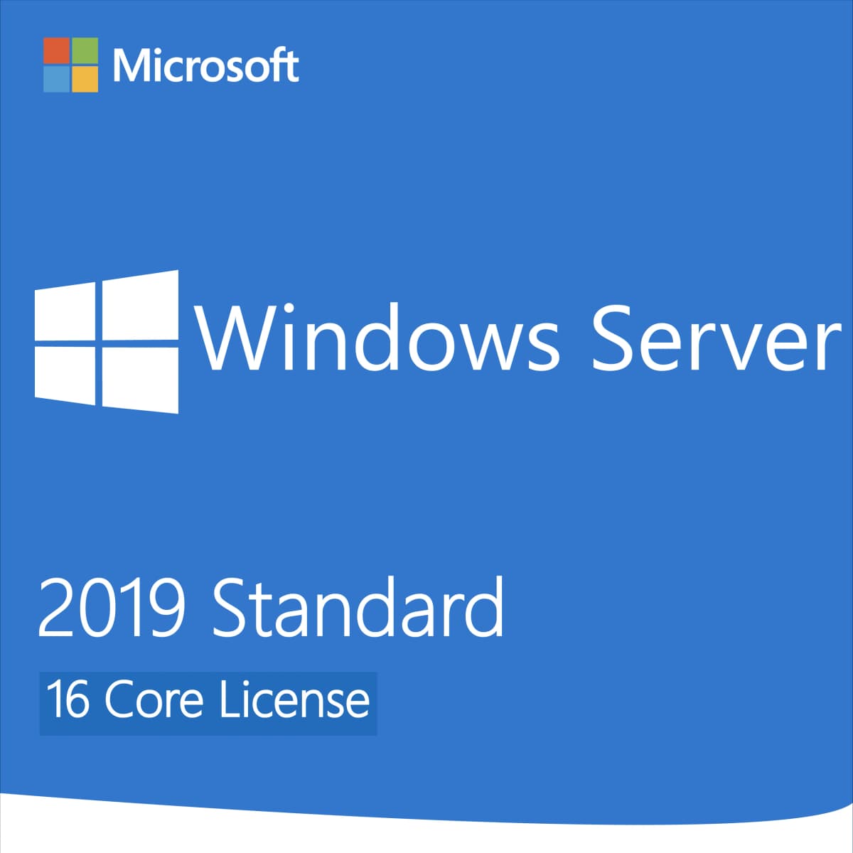 Microsoft Windows Server 2019 Standard 16 Core - License Key