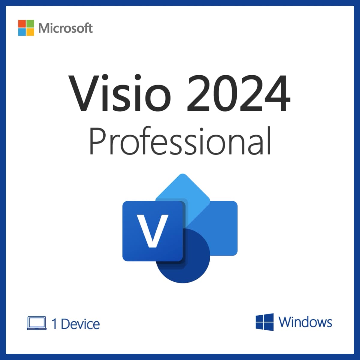 Microsoft Visio 2024 Professional – Lifetime License
