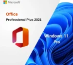 Microsoft Office 2021 Pro Plus + Windows 11 Pro – Bundle License Keys (1 PC)
