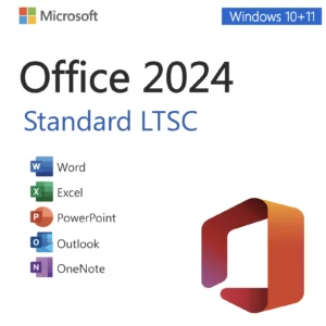 Microsoft Office 2024 Standard LTSC – Lifetime License Key for 1 PC