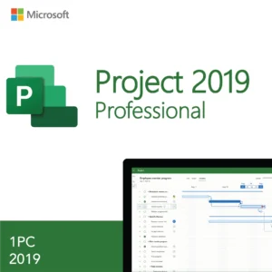 Microsoft Project 2019 Professional – License Key for 1 PC