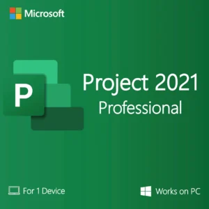 Microsoft Project 2021 Professional – Lifetime License Key for 1 PC