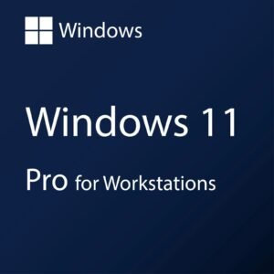 Microsoft Windows 11 Pro for Workstations – Lifetime License Key (1 PC)