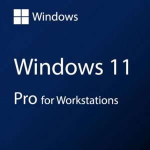 Microsoft Windows 11 Pro for Workstations – Lifetime License Key (1 PC)
